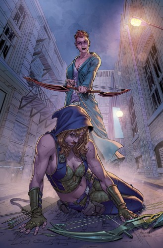 GFT ROBYN HOOD I LOVE NY #11 (OF 12) CVR D MALSUNI