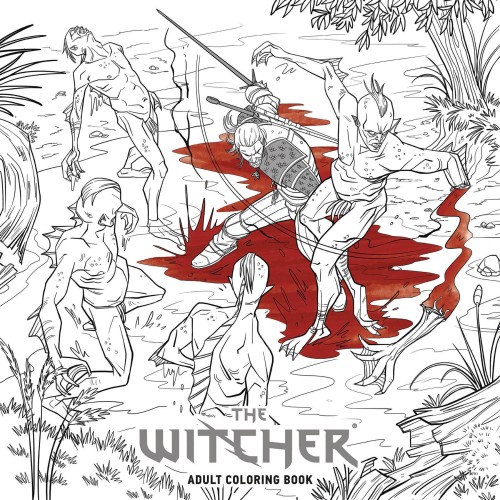 WITCHER ADULT COLORING BOOK TP (9781506706375)