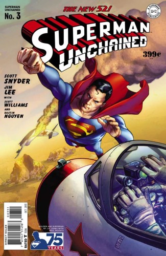 SUPERMAN UNCHAINED #3 75TH ANNIV VAR ED GOLDEN AGE