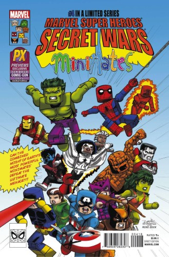 SDCC 2015 SECRET WARS #4 (OF 9) MINIMATES VAR