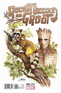 ROCKET RACCOON AND GROOT #3 OUM VAR