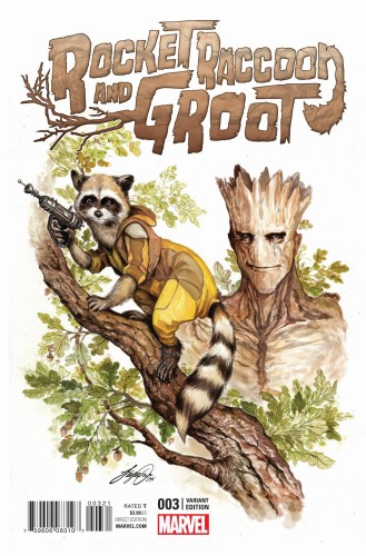 ROCKET RACCOON AND GROOT #3 OUM VAR