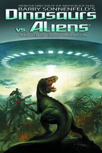 GRANT MORRISON DINOSAURS VS ALIENS HC (9781606903452)