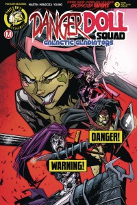 DANGER DOLL SQUAD GALACTIC GLADIATORS #2 CVR D MACCAGNI RISQUE