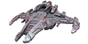 STAR TREK ATTACK WING 4TH DIVISION BATTLESHIP EXP REPAINT