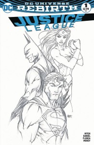 JUSTICE LEAGUE #1 ASPEN B&W VAR SET