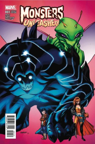MONSTERS UNLEASHED #1 BARBERI VAR