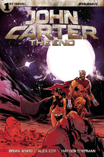 JOHN CARTER THE END #1 CVR A BROWN