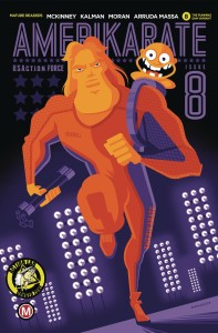 AMERIKARATE #8 CVR B WHALEN RUNNING SAM