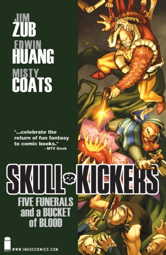 SKULLKICKERS TP VOL 02 FIVE FUNERALS & A BUCKET OF BLOOD (9781607064428)