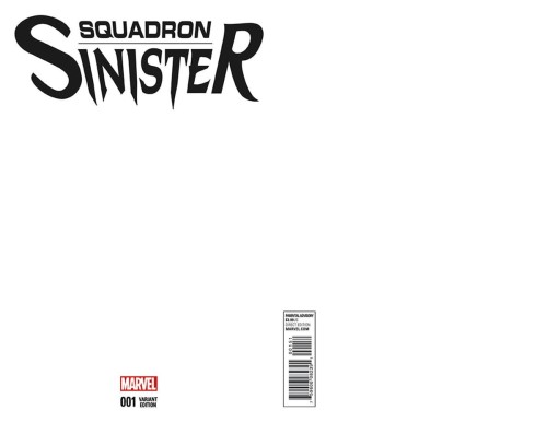 SQUADRON SINISTER #1 BLANK VAR SWA