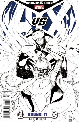 AVENGERS VS X-MEN #11 (OF 12) PICHELLI SKETCH VAR AVX