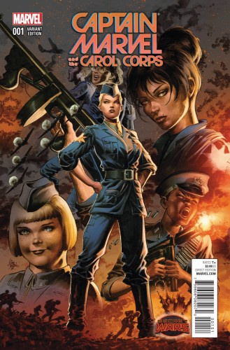 CAPTAIN MARVEL AND CAROL CORPS #1 DEODATO VAR