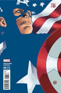 SPIDER-MAN DEADPOOL #6 CAPTAIN AMERICA 75TH ANNIV VAR