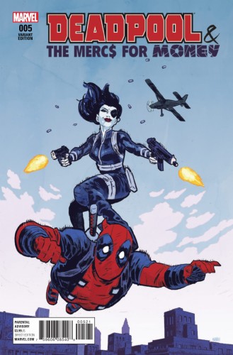 DEADPOOL AND MERCS FOR MONEY #5 WALSH VAR