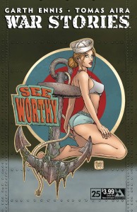 WAR STORIES #25 GOOD GIRL NOSE ART CVR