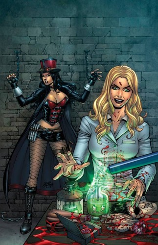 GFT VAN HELSING VS FRANKENSTEIN #2 (OF 5) CVR D SALONGA