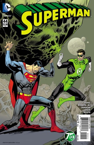 SUPERMAN #44 GREEN LANTERN 75 VAR ED (N52)