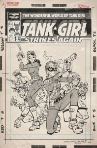 WONDERFUL WORLD OF TANK GIRL #1 CVR D PARSON ART ED