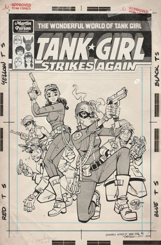 WONDERFUL WORLD OF TANK GIRL #1 CVR D PARSON ART ED
