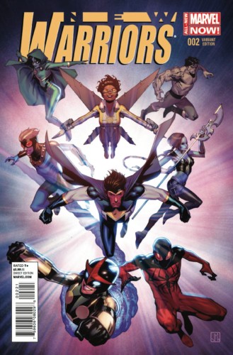 NEW WARRIORS #2 MOLINA VAR ANMN