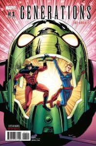 GENERATIONS CAPT MARVEL & CAPT MAR-VELL #1 SCHOONOVER VAR