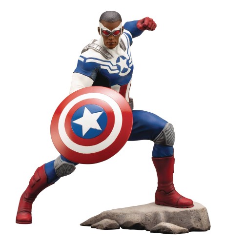 MARVEL CAPTAIN AMERICA SAM WILSON ARTFX+ STATUE