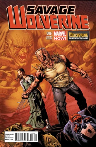 SAVAGE WOLVERINE #6 PERKINS WOLVERINE VAR