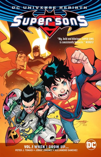 SUPER SONS TP VOL 01 WHEN I GROW UP (REBIRTH) (9781401274016)