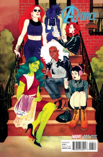 A-FORCE #3 WADA VAR SW