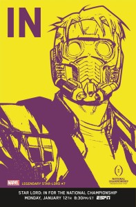 LEGENDARY STAR LORD #7 IN VAR