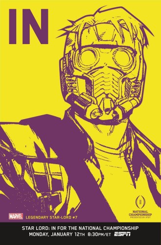 LEGENDARY STAR LORD #7 IN VAR