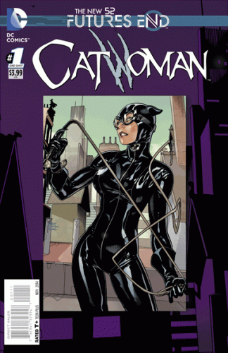 CATWOMAN FUTURES END #1 STANDARD 2D COVER