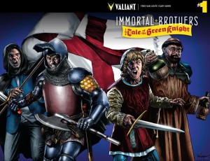 IMMORTAL BROTHERS GREEN KNIGHT #1 CVR B SUAYAN WRAPAROUND