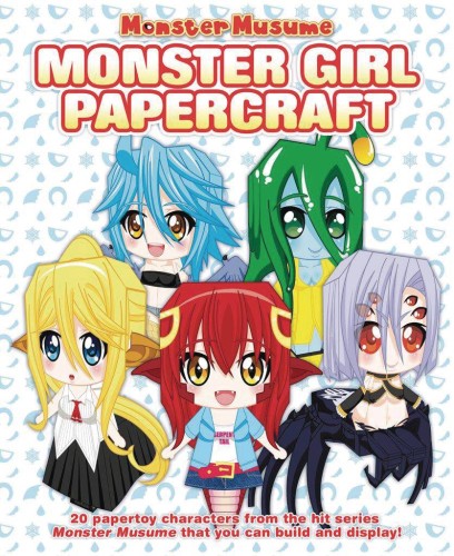 MONSTER MUSUME MONSTER GIRL PAPERCRAFTS SC (9781626925724)