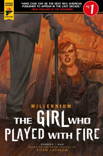 MILLENNIUM GIRL WHO PLAYED WITH FIRE #1 (OF 2) CVR B BOOK VAR