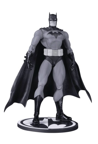 BATMAN BLACK AND WHITE AF HUSH BY JIM LEE