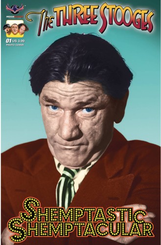 THREE STOOGES SHEMPTASTIC SHEMPTACULAR SPECIAL COLOR PHOTO CVR