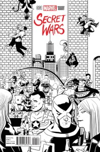 SECRET WARS #1 (OF 9) ZDARSKY SKETCH PARTY VAR