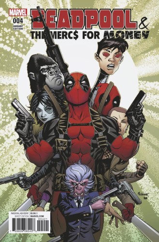 DEADPOOL AND MERCS FOR MONEY #4 MCKONE VAR
