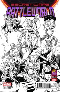 SECRET WARS BATTLEWORLD #1 (OF 4) MEDINA C2E2 PX INKED VAR