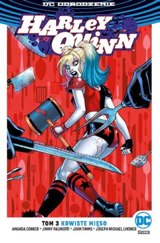DC Odrodzenie - Harley Quinn Tom 3 Krwiste mięso (9788328134409)
