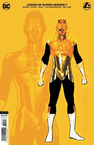 LEGION OF SUPER HEROES #7 1:25 GOLD LANTERN VAR ED