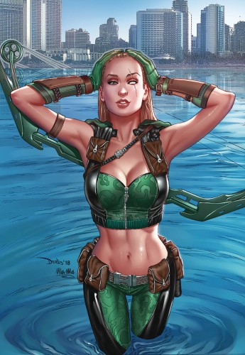 ROBYN HOOD THE CURSE #6 (OF 6) CVR C SANTACRUZ