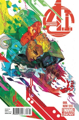 AVENGERS AI #8 WARD VARIANT