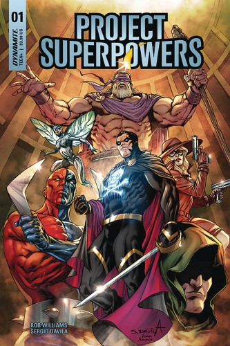 PROJECT SUPERPOWERS #1 CVR G DAVILA