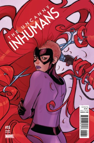 UNCANNY INHUMANS #15 KERSCHL VAR