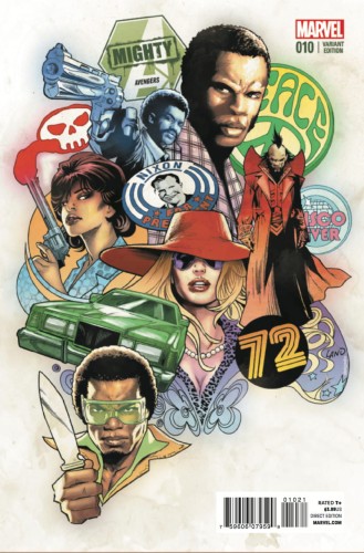 MIGHTY AVENGERS #10 LAND VAR