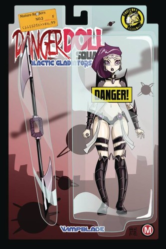 DANGER DOLL SQUAD GALACTIC GLADIATORS #3 CVR F MENDOZA RISQUE