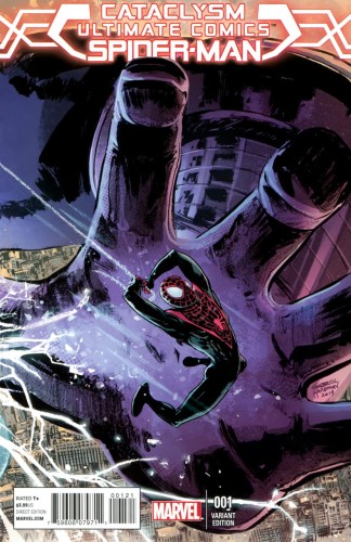 CATACLYSM ULTIMATE SPIDER-MAN #1 HARDMAN VARIANT